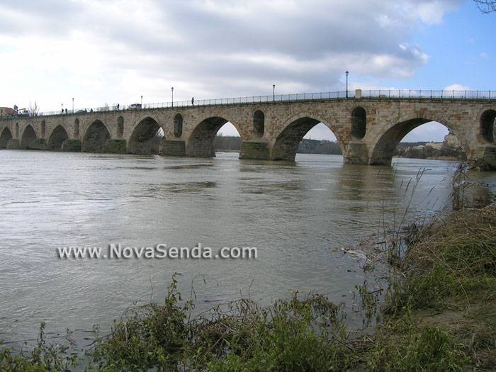 Puente de Piedra y Río Duero en Zamora - Castilla y León